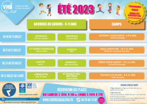 Lire la suite à propos de l’article Accueils de loisirs et camps été 2023