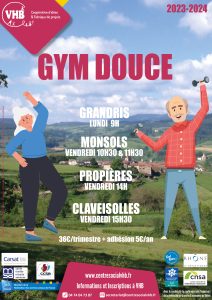 Lire la suite à propos de l’article Gym douce à Claveisolles, Grandris, Propières et Monsols – Reprise la semaine du 11 septembre 2023