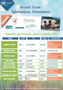 Lire la suite à propos de l’article Rencontres avec VHB et les autres structures : Juillet à septembre 2025