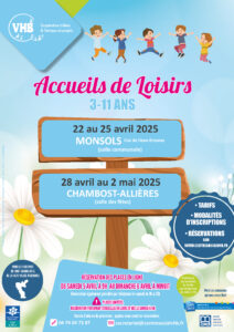 Lire la suite à propos de l’article Accueils de loisirs – printemps 2025