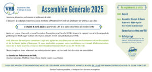 Lire la suite à propos de l’article Invitation Assemblée Générale – mardi 8 avril 2025 à Chénelette – Confirmation en ligne ou par téléphone