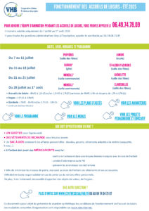 Lire la suite à propos de l’article Accueils de loisirs été 2025