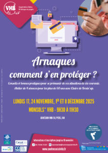 Lire la suite à propos de l’article Atelier : Arnaques comment s’en protéger
