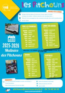 Lire la suite à propos de l’article Matinées des Pitchouns 2025-2026
