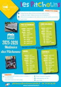 Lire la suite à propos de l’article Matinées des Pitchouns 2025-2026