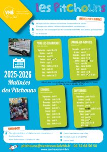 Lire la suite à propos de l’article Matinées des Pitchouns 2025-2026