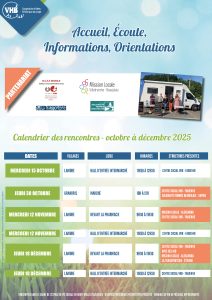 Lire la suite à propos de l’article Rencontres avec VHB : octobre à décembre 2025