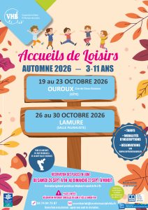 Lire la suite à propos de l’article Accueils de loisirs – Automne 2026