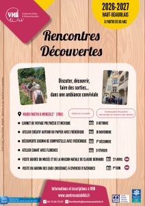 Lire la suite à propos de l’article Rencontres découvertes 2026-2027